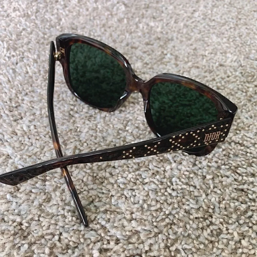 100% Auth Dior -Lady Studs 54mm Sunglasses 0086-O7
